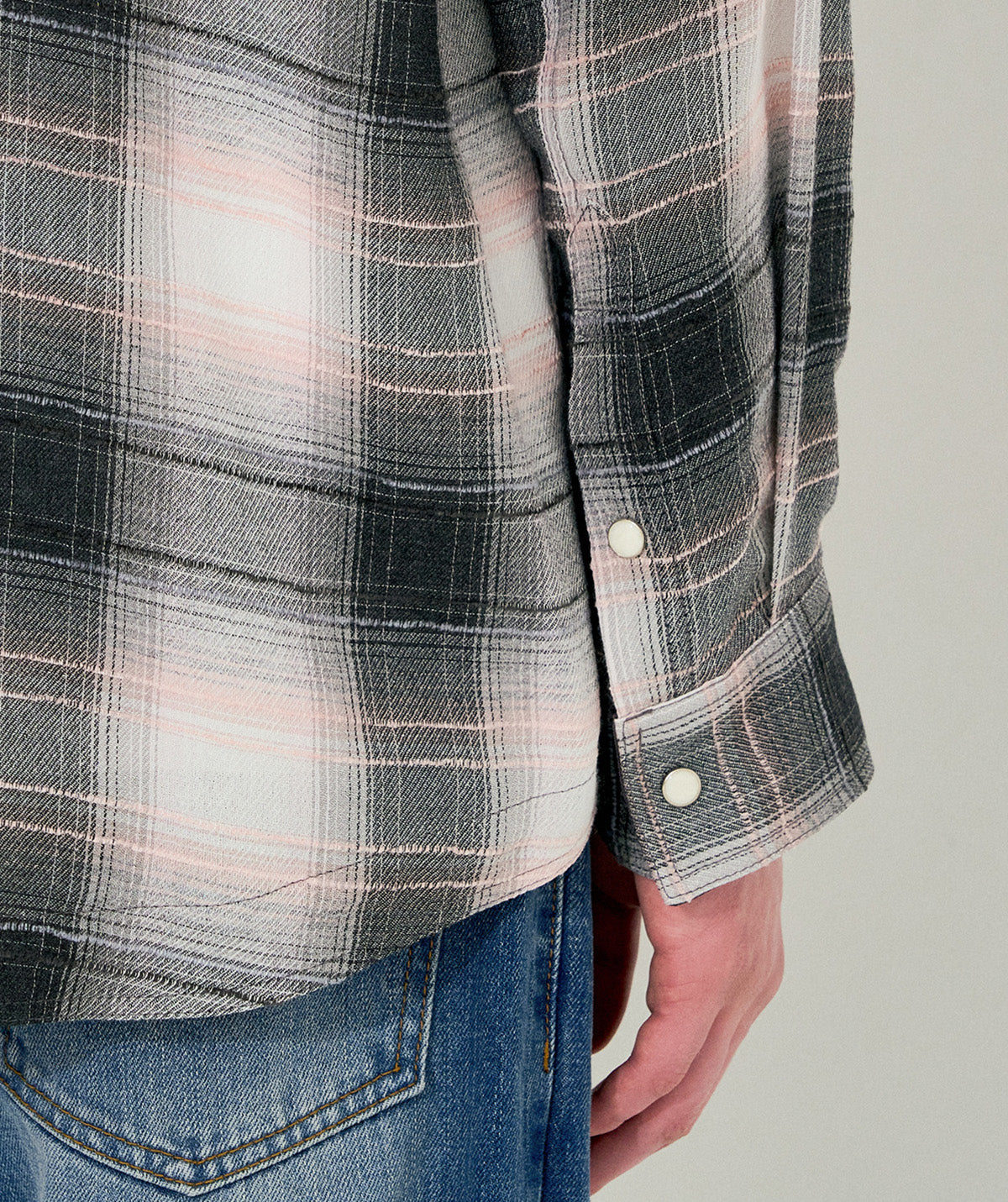 Wool Blend Flannel Shirt