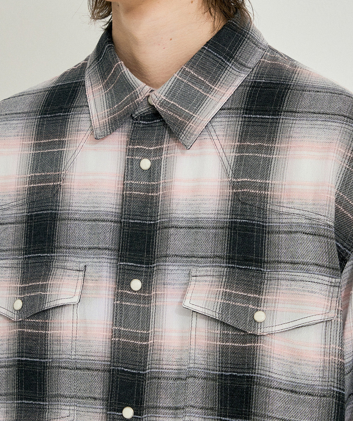 Wool Blend Flannel Shirt