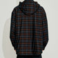 Detachable Hood Check Padded Jacket