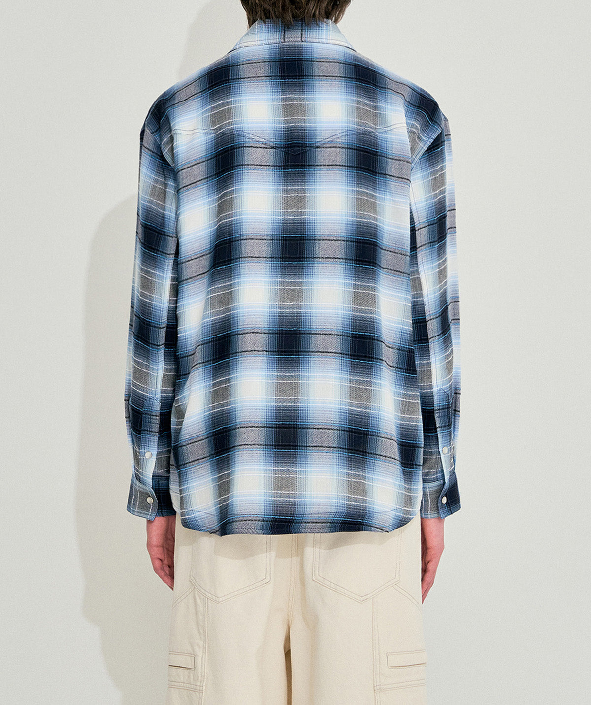 Wool Blend Flannel Shirt