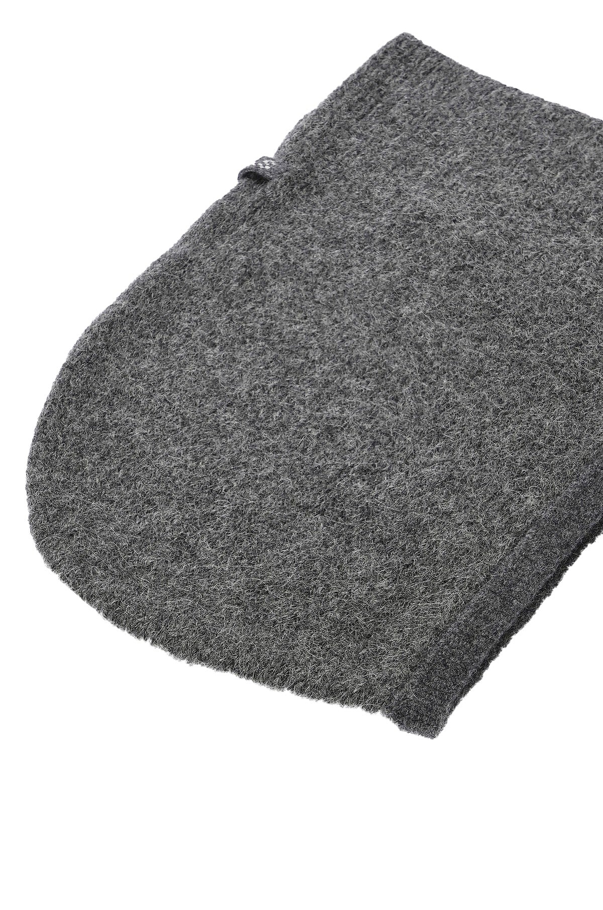 Wool Blend Hairy Balaclava