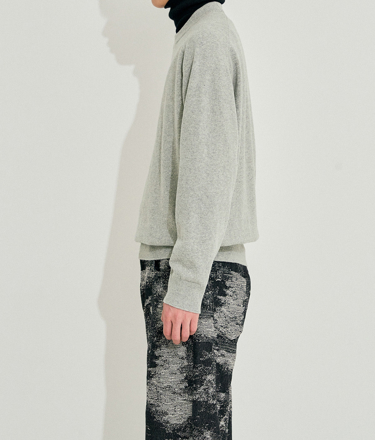 Forward Seam Knit Top