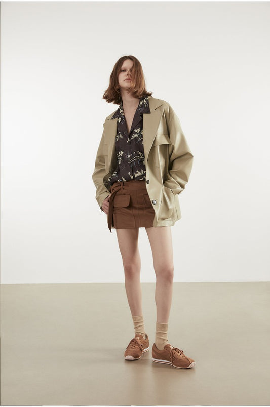 Large Pocket Single Jacket