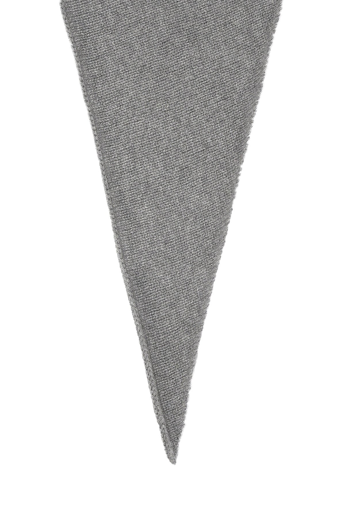 Knitted Triangular Cashmere Muffler