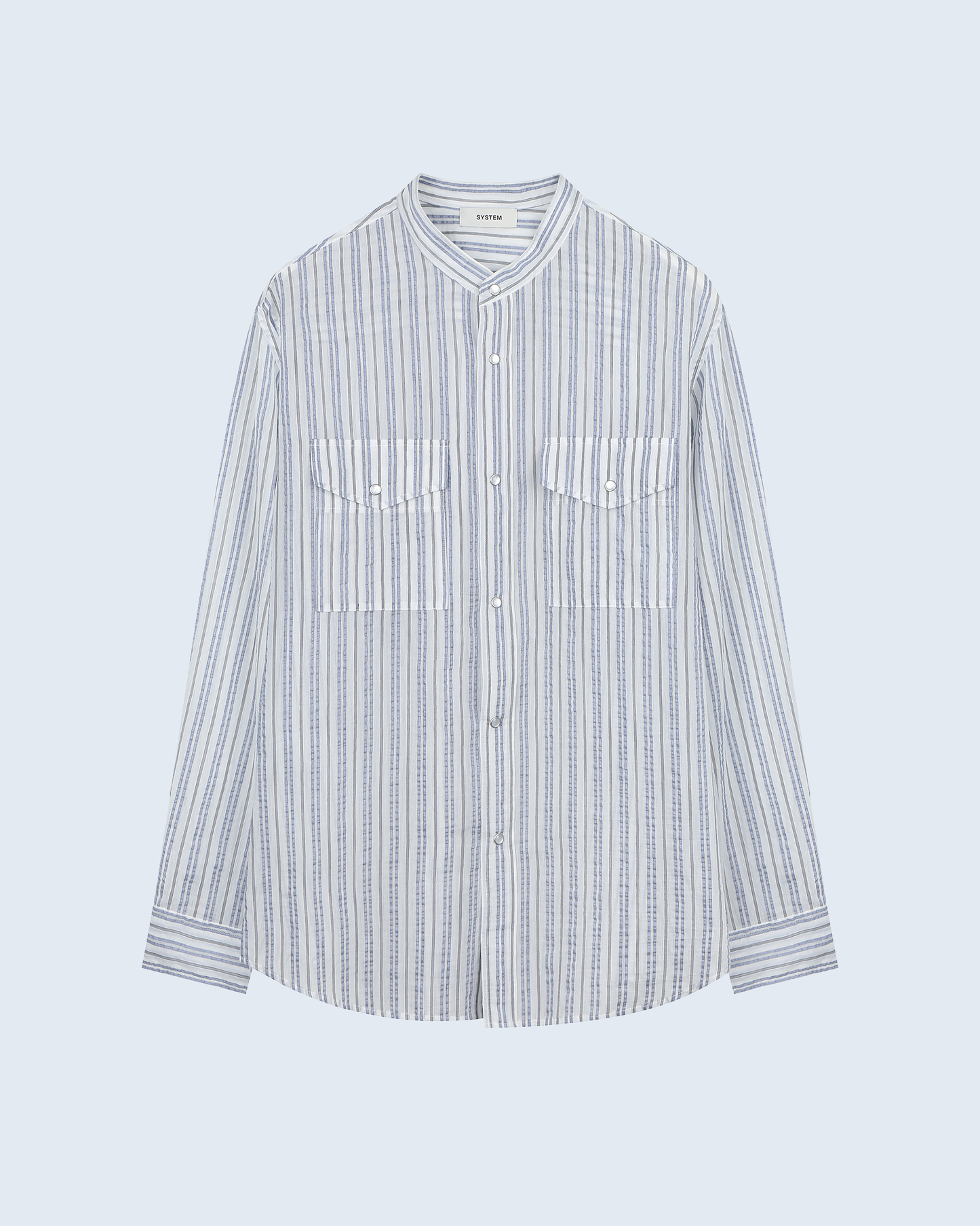 Band Collar Shirt