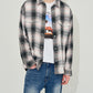 Wool Blend Flannel Shirt