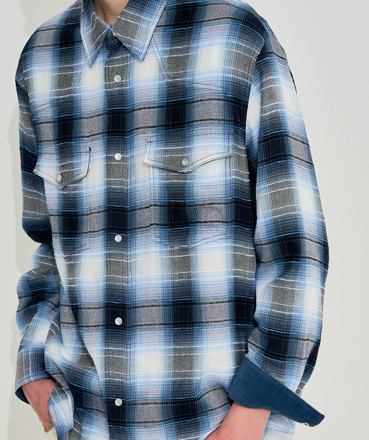 Wool Blend Flannel Shirt